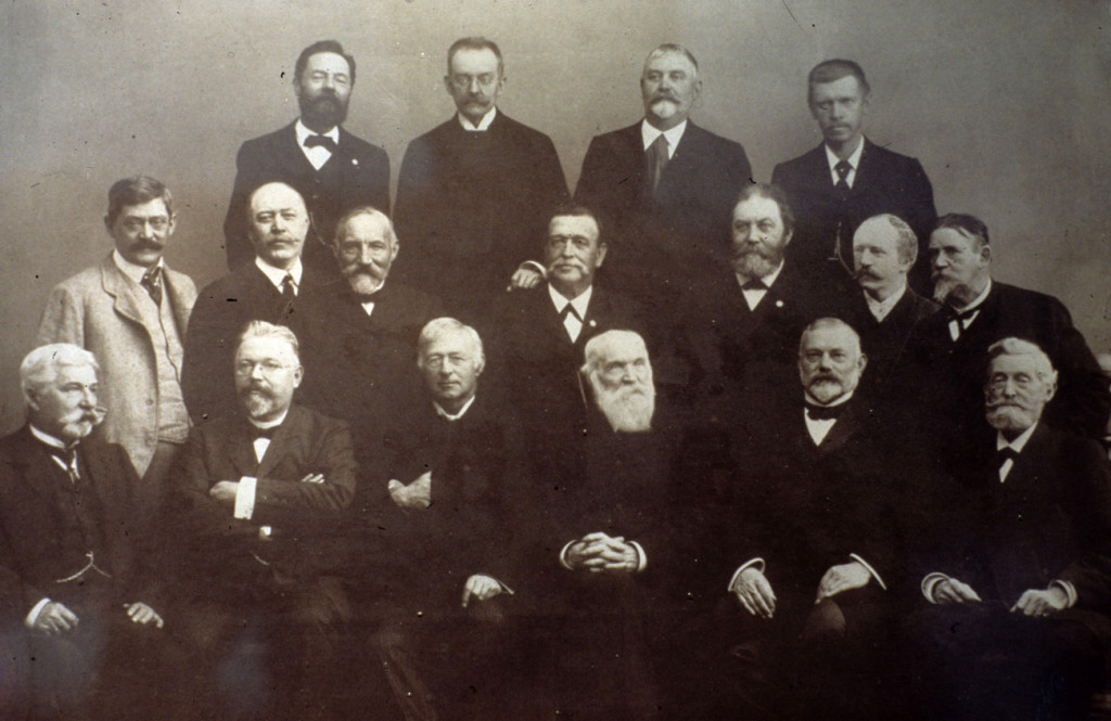 Redningsselskapets pionerer bilde fra 1907