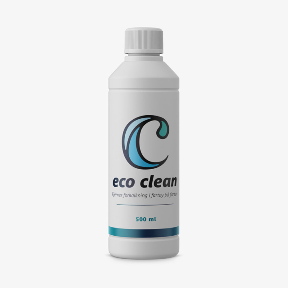 Bildet viser EcoClean som er et godt produkt som kan brukes til å fjerne vond båtlukt