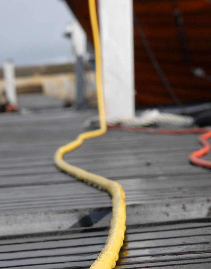 kabel for landstrøm gul